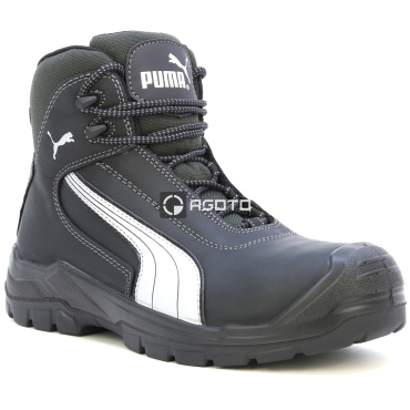 PUMA Cascades MID S3 černá pánská pracovní obuv