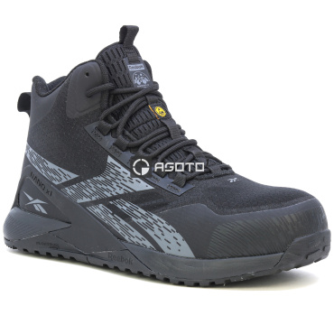 REEBOK IB3484 S3 ESD Nano X1 černá pánská prácovní obuv