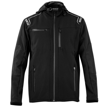 SPARCO Seattle černá pánská pracovní softshell bunda