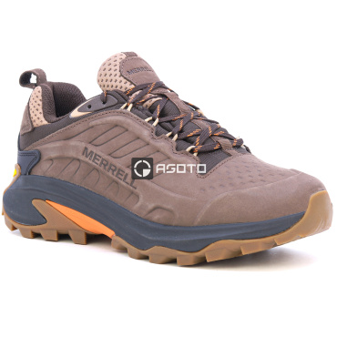 MERRELL Moab Speed 2 Ltr Wp Mole hnědá pánská kožená outdoor obuv